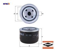 OIL FILTER OC 102 FOR LADA VAUXHALL CARLTON/Mk/III FRONTERA SENATOR IRMSCHER