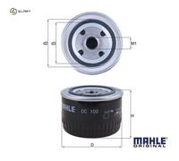 OIL FILTER OC 102 FOR LADA VAUXHALL CARLTON/Mk/III FRONTERA SENATOR IRMSCHER
