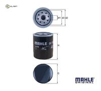 OIL FILTER OC 105 FOR VW LT28-50//Van/Bus/Platform/Chassis CARAVELLE/EUROVAN