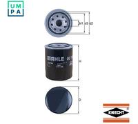 Oil filter Spin-on Filter OC 105 KNECHT for VW VOLVO ZETOR