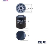 MAHLE OC 105 Oil Filter