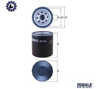 MAHLE OC 1063 Oil Filter
