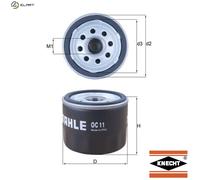MAHLE OC 11 Oil filter