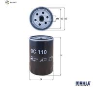 MAHLE OC 110 Oil filter