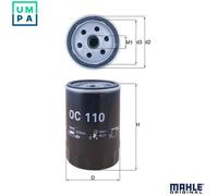MAHLE OC 110 Oil filter