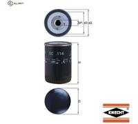 Oil Filter fits CHEVROLET CORVETTE 1YY 5.7 85 to 97 Mahle 5578029 Quality New
