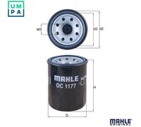 MAHLE OC 1177 Oil Filter