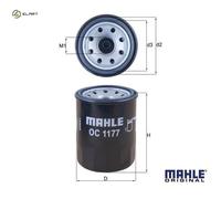 OIL FILTER OC 1177 FOR SUBARU B3/Hatchback B4/LEGACY/VI OUTBACK/SUV CROSSTREK