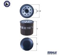 MAHLE OC 1183 Oil filter