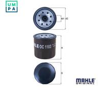 OIL FILTER OC 1183 FOR MAZDA 2 CX-5/SUV ROADSTER/Targa/IV CX-3/0 6/Van MX-5/RF