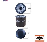 MAHLE OC 1183 Oil filter