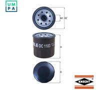 Oil Filter OC1183 Mahle PE0114302 PE0114302A PE0114302A9A PE0114302B