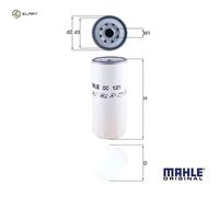 MAHLE OC 121 Oil Filter