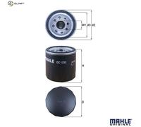 Oil filter Spin-on Filter OC 1252 MAHLE for PEUGEOT FORD CITROËN LAND ROVER