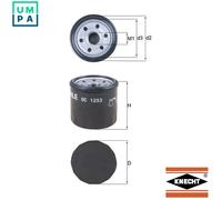 MAHLE OC 1253 Oil filter