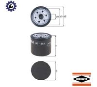MAHLE OC 1253 Oil filter