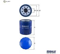 Mahle OC1268/8 Spin-On Oil Filter for Vauxhall -High-Quality Engine Filter