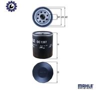 MAHLE OC 1397 Oil filter