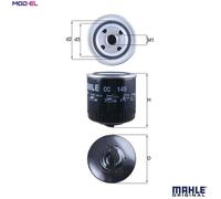 MAHLE OC 145 Oil filter