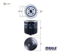 OIL FILTER OC 145 FOR SKODA FELICIA/Cube/Van/Mk/II//Pickup VW CADDY POLO 1.9L