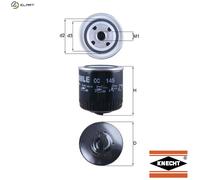 MAHLE OC 145 Oil filter