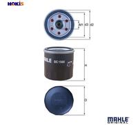 MAHLE Oil Filter Spin On - OC1566