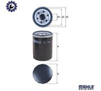 Oil Filter OC194 Mahle 4294838 3521840 0FE3R14302 1520831U00 14365990