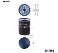 MAHLE OC 203 Oil Filter