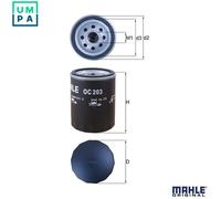 MAHLE OC 203 Oil Filter