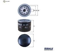MAHLE OC 204 Oil Filter