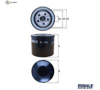 MAHLE OC 205 Oil filter