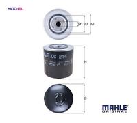 OIL FILTER OC 214 FOR VW CARAVELLE/EUROVAN/IV/Bus/TRANSPORTER/Mk AUDI 100 A6 100