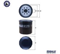 MAHLE OC 215 Oil Filter