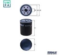 MAHLE OC 217/6 Oil filter