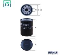 MAHLE OC 217 Oil filter