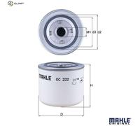 Mahle Original Oil Filter OC 222 - OE matching fit & quality for Volvo & Alfa Romeo