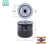 Oil filter Spin-on Filter OC 223 KNECHT for RENAULT JEEP BRANSON