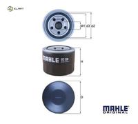 MAHLE Oil Filter Spin on - OC230