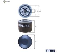 MAHLE OC 230 Oil filter