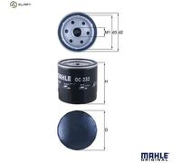 MAHLE OC 232 Oil filter