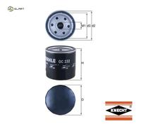 MAHLE Oil Filter - OC232