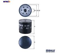 MAHLE OC 232 Oil filter