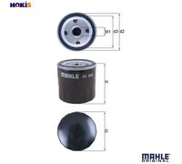 MAHLE OC 242 Oil Filter