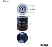 MAHLE OC 248 Oil filter