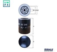 MAHLE OC 248 Oil filter