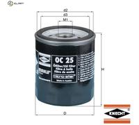 MAHLE OC 25 Oil filter