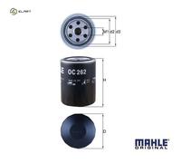 OIL FILTER OC 262 FOR VW PANEL/II/Box/Body/MPV VAN/EURO/IV/Van/TRANSPORTER/Bus