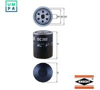 MAHLE OC 262 Oil filter