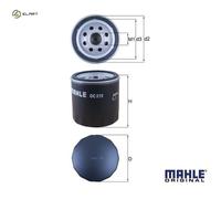 MAHLE ORIGINAL OC 272 Oil filter