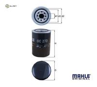 MAHLE Oil Filter Spin on - OC273